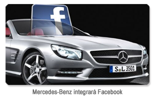 Mercedes-Benz integrará Facebook en sus coches