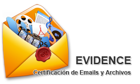 Evidence, el correo seguro, es un servicio que certifica que el mensaje y los adjuntos son recibidos