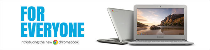 Google anuncia un portátil Chromebook de 190 euros