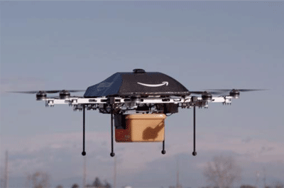 Amazon Prime Air:
tu próximo paquete puede llegar bajo las alas de un "drone"