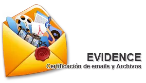 Evidence, el correo seguro, es un servicio que certifica que el mensaje y los adjuntos son recibidos