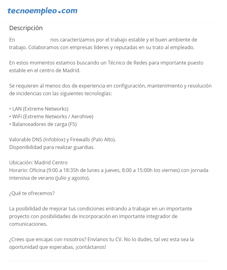 8 Errores que debes evitar al redactar tu oferta de empleo