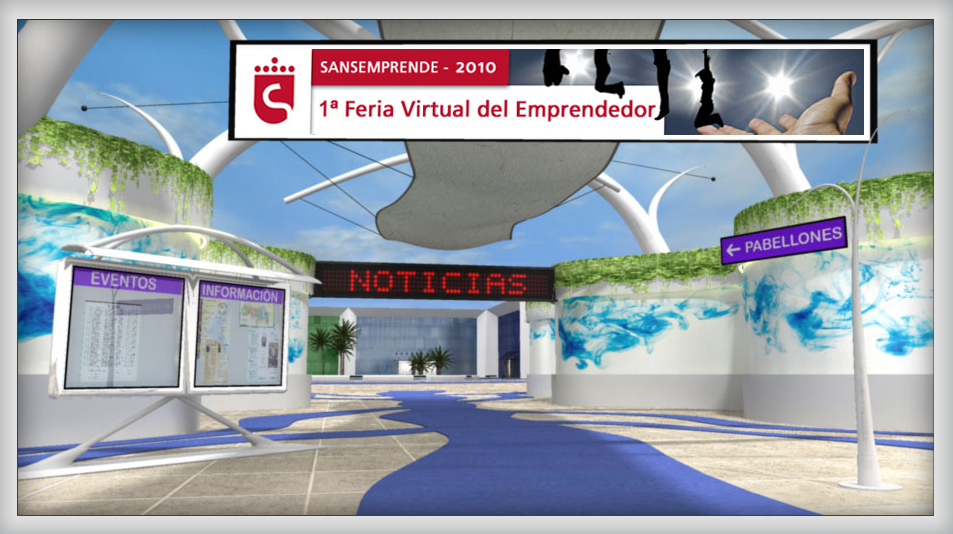 feria Ya pueden visitar SANSEMPRENDE 2010, la 1ª Feria Virtual del Emprendedor.
